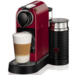Кофемашина Nespresso CitiZ and Milk Red