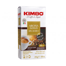 Кофе KIMBO Espresso Aroma gold 100% Arabica молотый 250 г