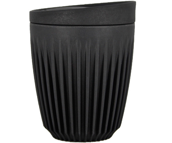 Чашка c крышкой Huskee Cup угольная 236 мл - фото-1