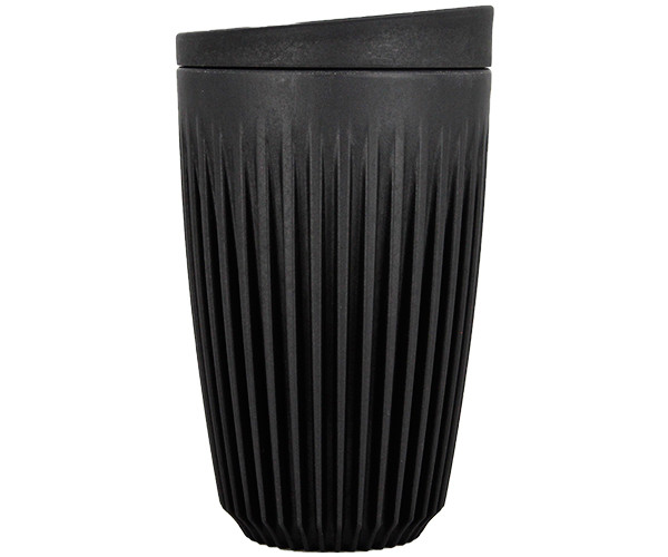 Чашка c крышкой Huskee Cup угольная 355 мл - фото-1