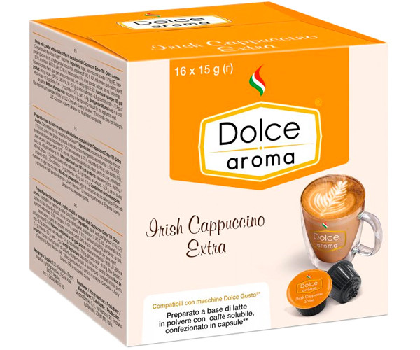 Кофе в капсулах Dolce Aroma Irish Cappuccino Dolce Gusto 16 шт - фото-1