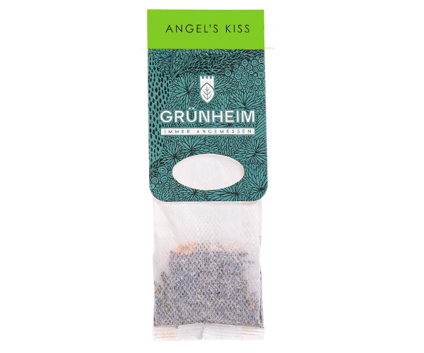 Зеленый чай Grunheim Angels Kiss в пакетиках 20 шт фото