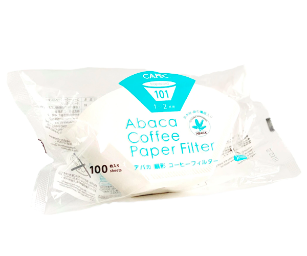 Бумажные фильтры CAFEC Abaca Trapezoid 101 белые 100 шт - фото-1
