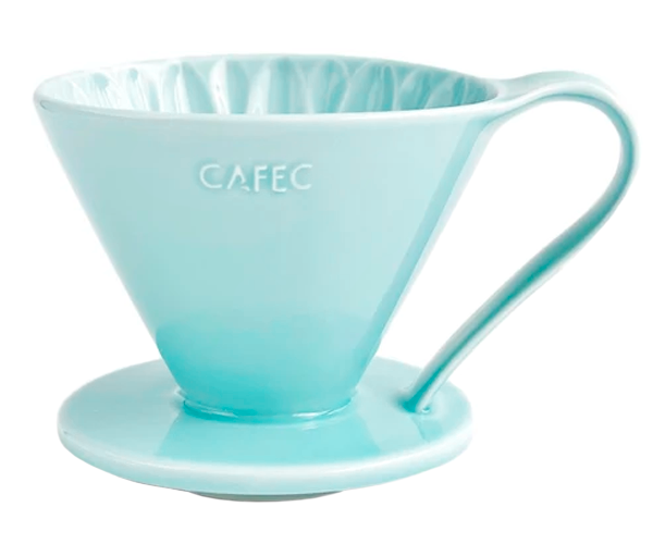 Пуровер CAFEC керамический V60 Arita Ware Blue на 1-4 чашки - фото-1