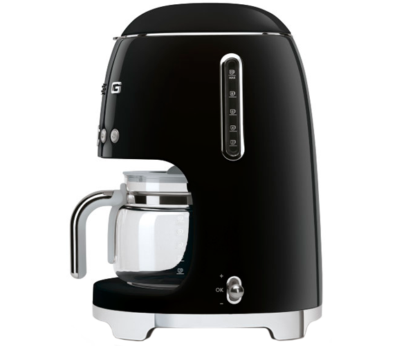 Капельная кофеварка SMEG DCF02BLEU черная - фото-3