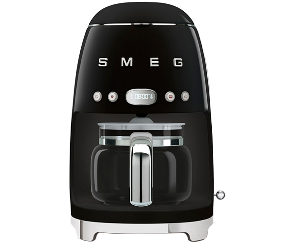 Капельная кофеварка SMEG DCF02BLEU черная - фото-1