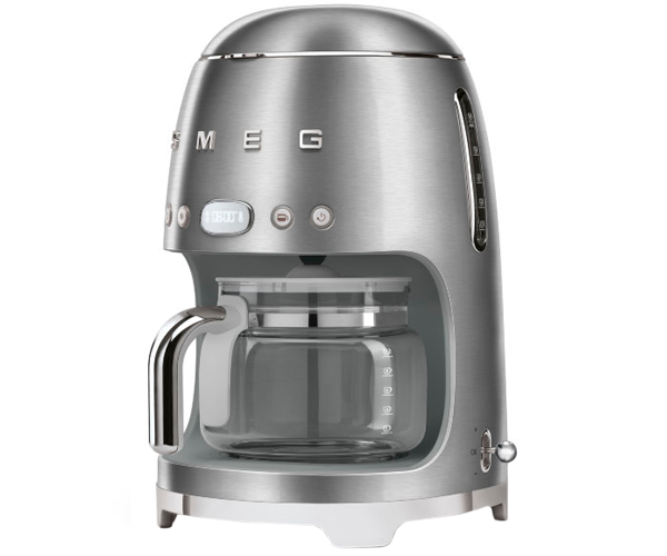 Капельная кофеварка SMEG DCF02SSEU нержавеющая сталь фото
