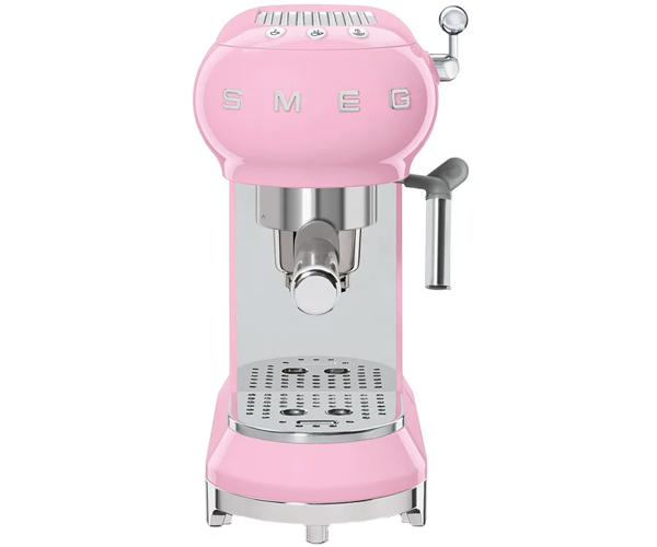 Кофеварка SMEG ECF01PKEU розовая - фото-2