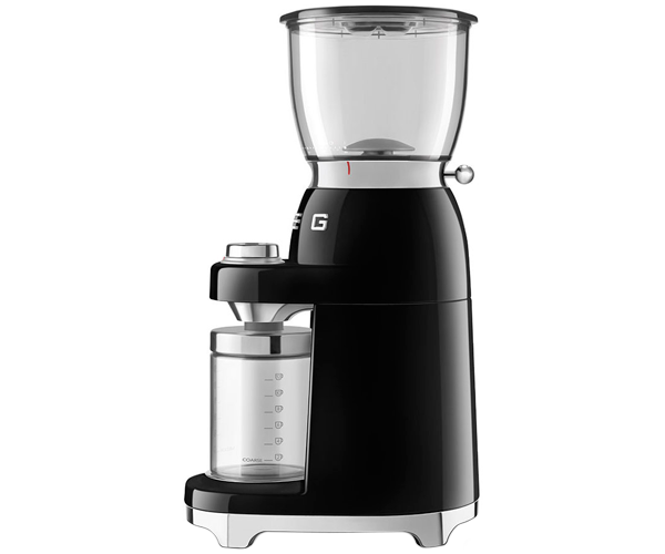 Кофемолка электрическая SMEG CGF01BLEU черная особенности