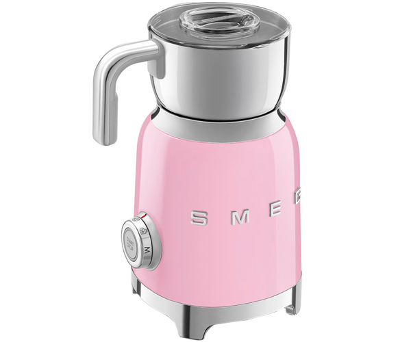 Вспениватель молока SMEG MFF01PKEU розовый - фото-4