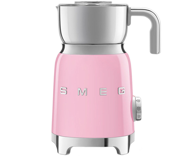 Вспениватель молока SMEG MFF01PKEU розовый - фото-1