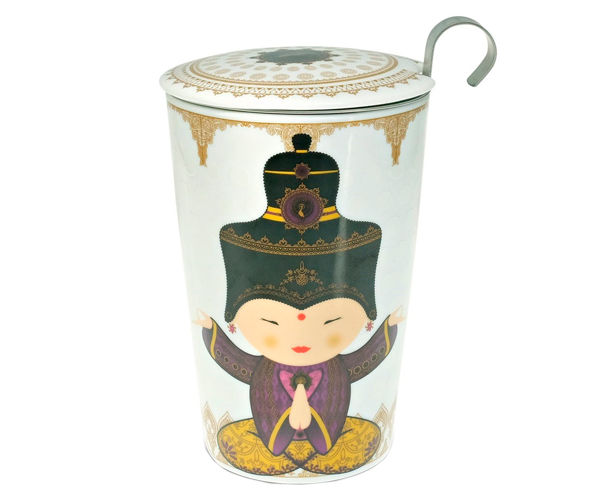 Чашка Eigenart TEAEVE Little Shiva purple 400 мл - фото-1