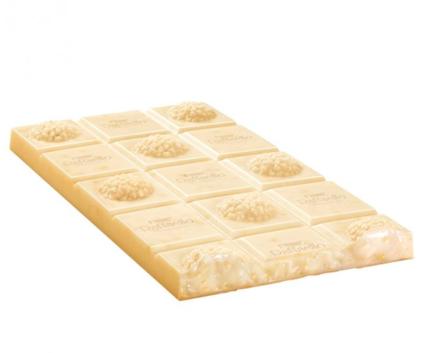 Белый шоколад Ferrero Raffaello с миндалем и кокосовой стружкой 90 г - фото-3