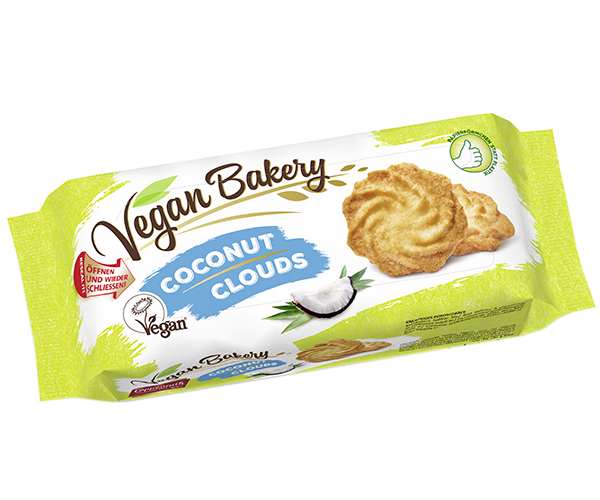 Печенье Coppenrath Vegan Bakery с кокосовой стружкой 200 г - фото-1