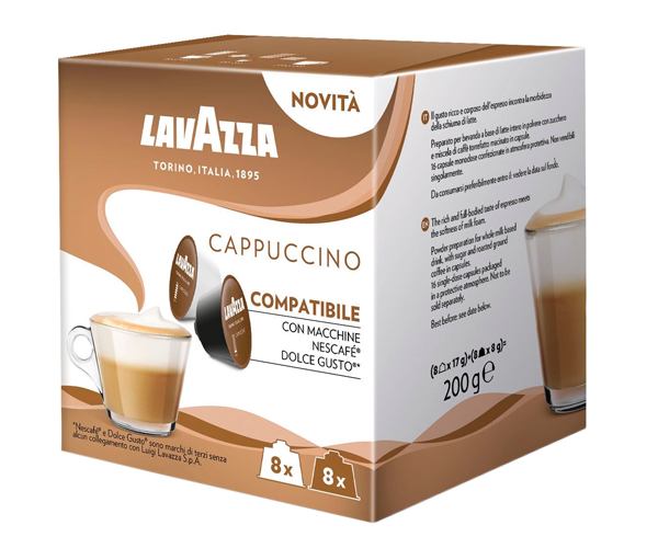 Кофе в капсулах Lavazza Dolce Gusto Cappuccino -16 шт фото