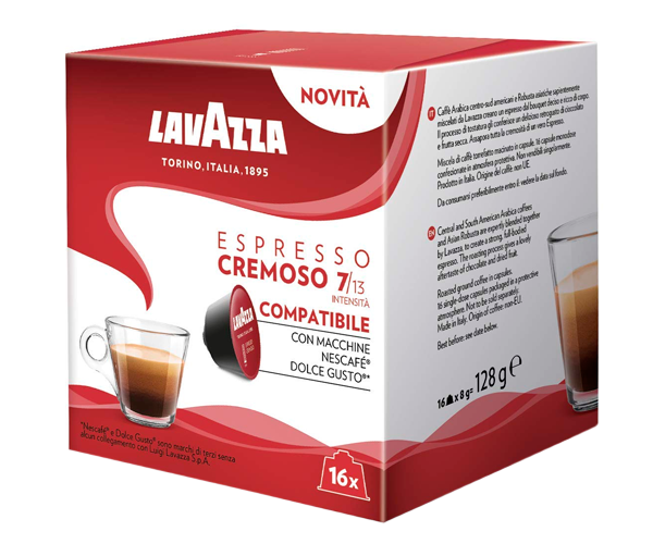 Кофе в капсулах Lavazza Dolce Gusto Espresso Cremoso -16 шт - фото-2