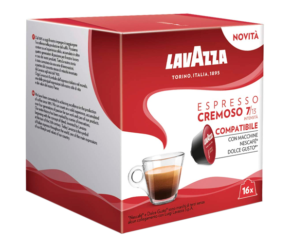 Кофе в капсулах Lavazza Dolce Gusto Espresso Cremoso -16 шт - фото-3