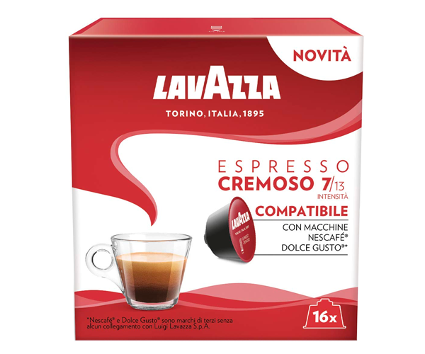 Кофе в капсулах Lavazza Dolce Gusto Espresso Cremoso -16 шт - фото-1