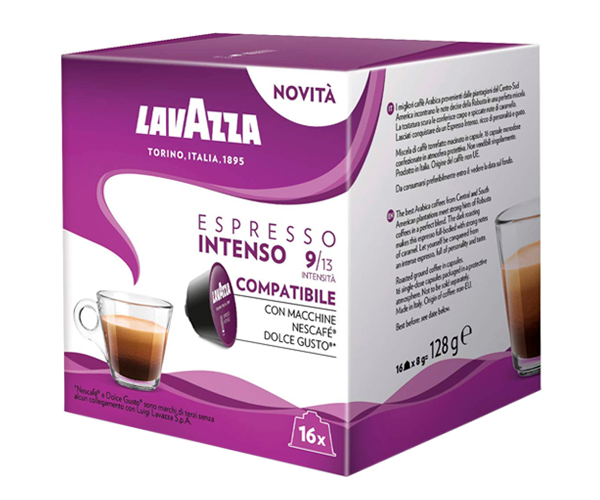 Кофе в капсулах Lavazza Dolce Gusto Espresso Intenso -16 шт - фото-2