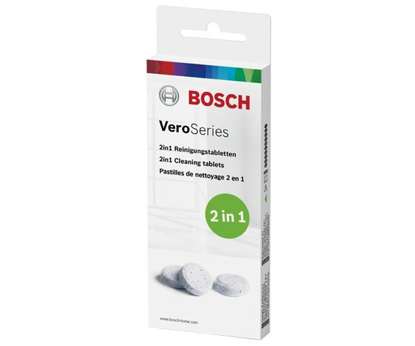 Таблетки для очистки кофемашины от масел и жиров Bosch Vero Series TCZ8001A 10 шт - фото-1