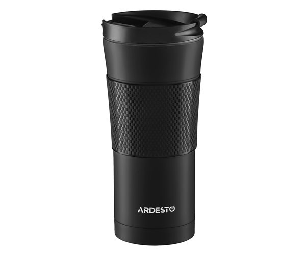 Термокружка Ardesto To Go черная 450 мл - фото-1
