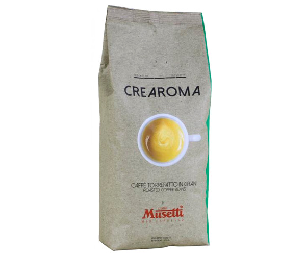 Кофе Musetti Caffe Crearoma в зернах 1 кг - фото-1