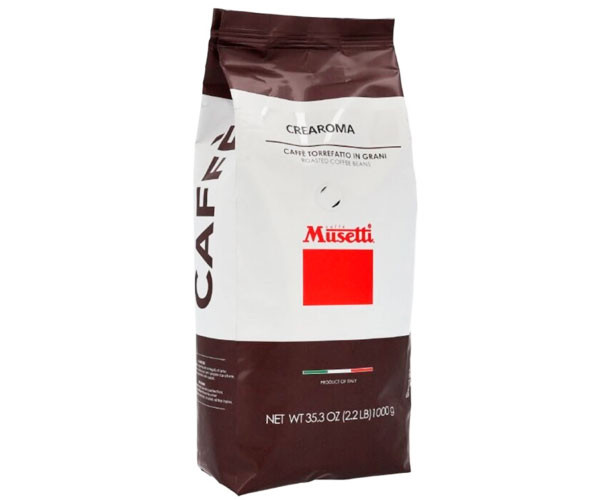 Кофе Musetti Caffe Crearoma в зернах 1 кг