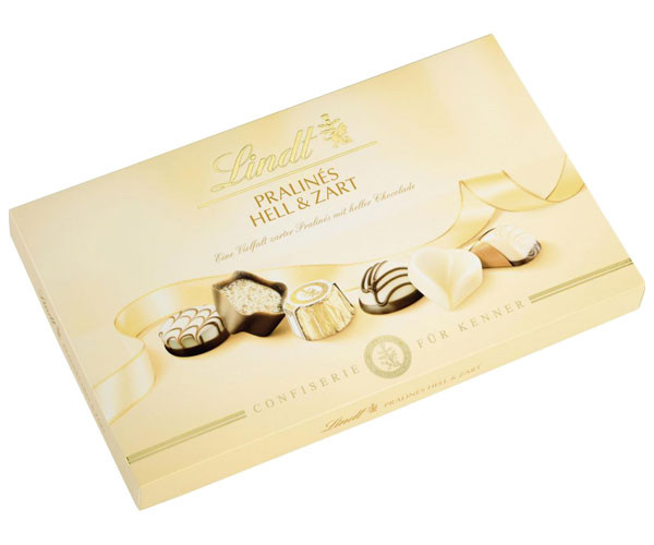 Конфеты Lindt Pralines Hell & Zart 200 г - фото-1