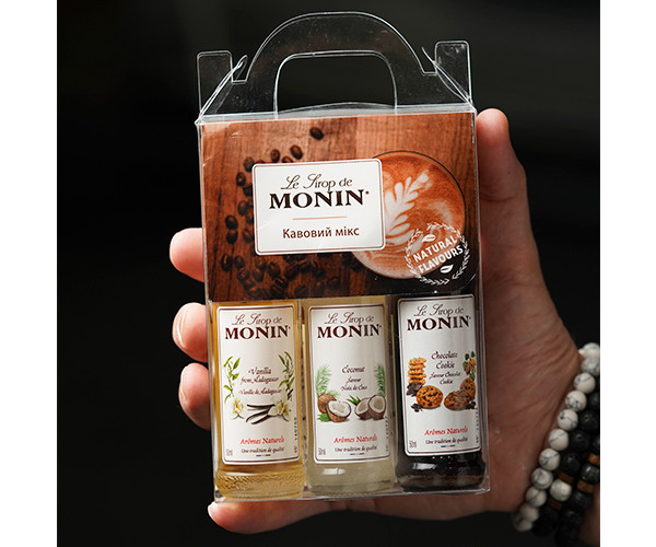 Набор сиропов Monin Кофейный микс 3 шт 50 мл купить