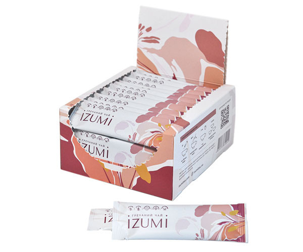 Гречишный чай Izumi Tea в стиках 25*5 г - фото-1