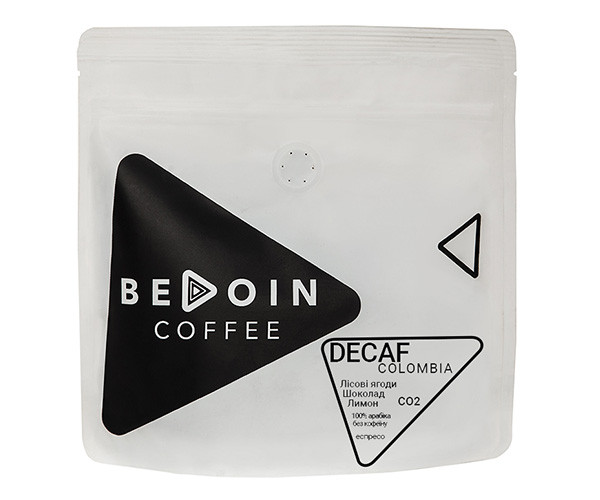 Кофе без кофеина Bedoin Colombia Decaf в зернах 250 г - фото-1