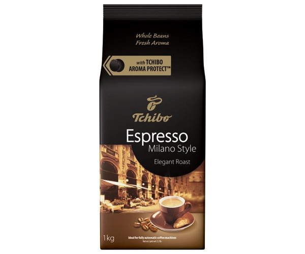 Кофе Tchibo Espresso Milano в зернах 1 кг