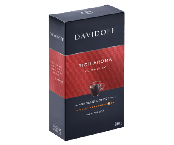 Кофе Davidoff Cafe Rich Aroma молотый 250 г купить