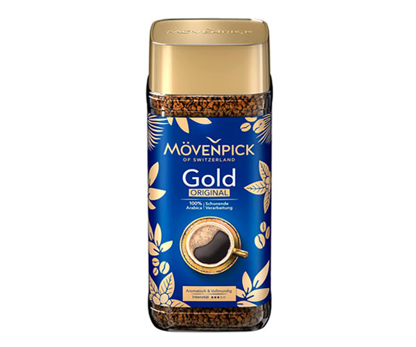 Кофе Movenpick Gold Original растворимый 100 г - фото-1