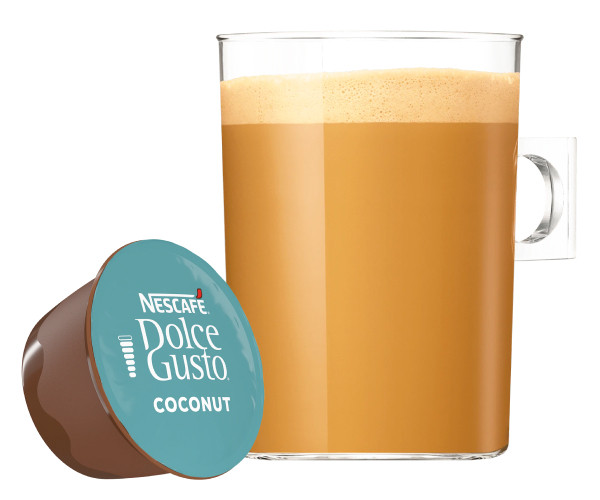 Кофе в капсулах NESCAFE Dolce Gusto Coconut Caffe Latte - 12 шт особенности