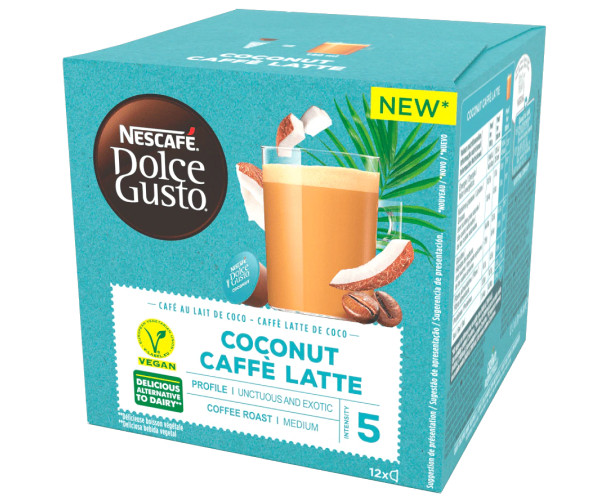 Кофе в капсулах NESCAFE Dolce Gusto Coconut Caffe Latte - 12 шт