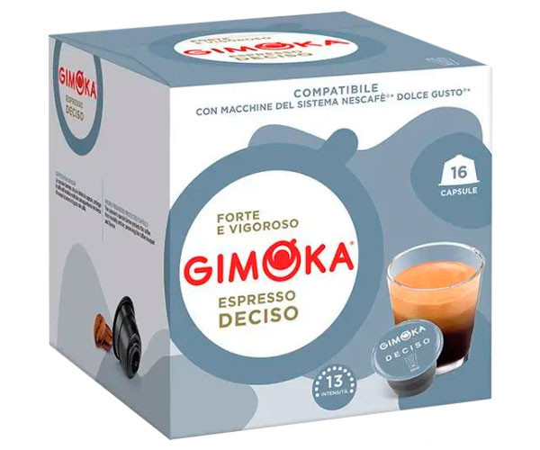 Кофе в капсулах Gimoka Dolce Gusto Deciso - 16 шт