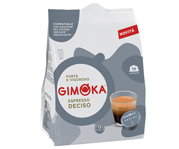 Кофе в капсулах Gimoka Dolce Gusto Deciso - 16 шт - фото-1