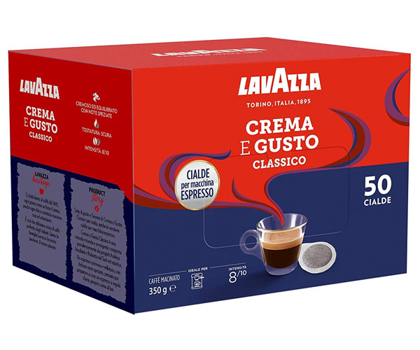 Кофе Lavazza Crema e Gusto Classico в монодозах 50 шт купить