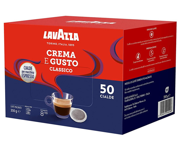 Кофе Lavazza Crema e Gusto Classico в монодозах 50 шт цена