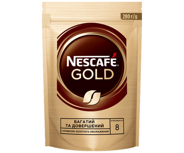Кофе Nescafe Gold растворимый м/у 280 г - фото-1