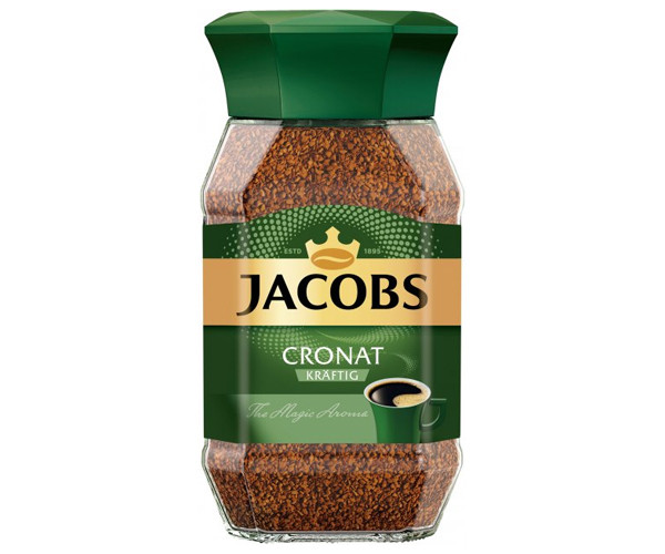 Кофе Jacobs Jacobs Cronat Kraftig растворимый 190 г - фото-1
