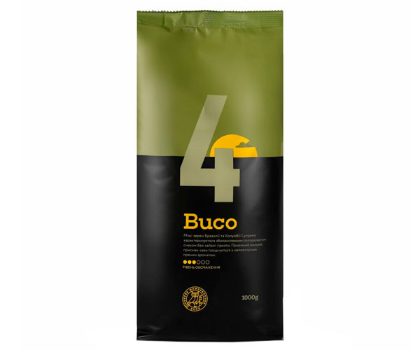 Кофе Buco Рецепт №4 в зернах 1 кг