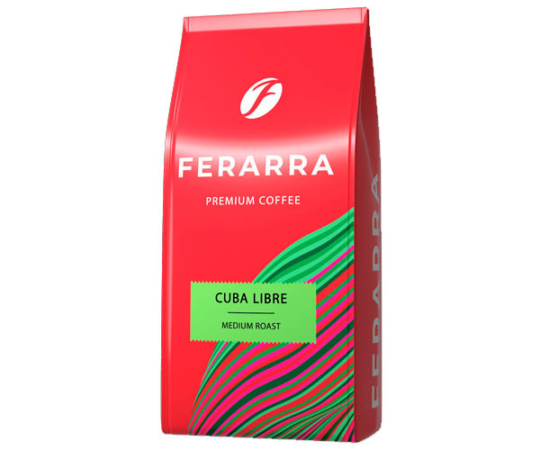 Кофе Ferarra Cuba Libre в зернах 1 кг