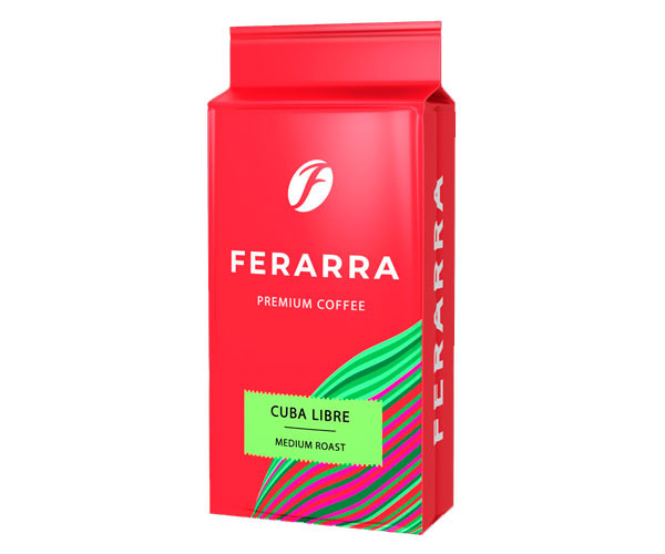 Кофе Ferarra Cuba Libre молотый 250 г