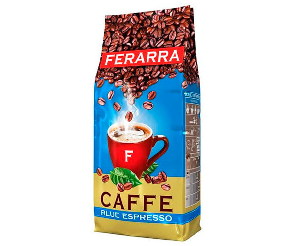 Кофе Ferarra Blue Espresso в зернах 1 кг фото