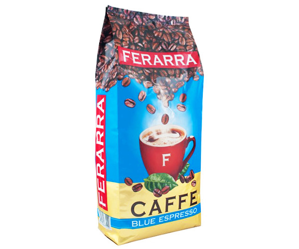 Кофе Ferarra Blue Espresso с чашкой в зернах 1 кг - фото-4