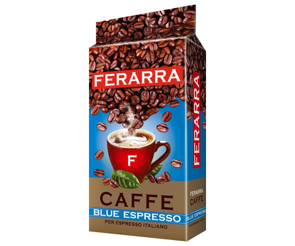 Кофе Ferarra Blue Espresso молотый 250 г - фото-1