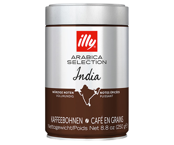 Кофе ILLY Monoarabica Индия в зернах 250 г