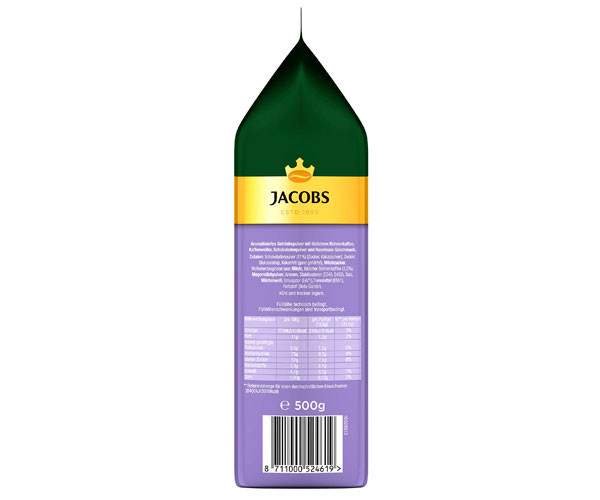 Растворимый капучино Jacobs Milka Cappuccino Choco Nuss 500 г купить